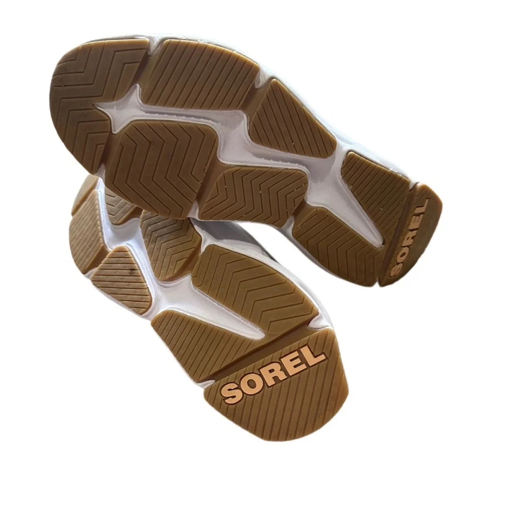 Sorel Women's Cream and Pink Sneakers - Picture 2 of 8